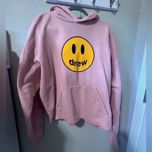 Drew house dusty rose hoodie